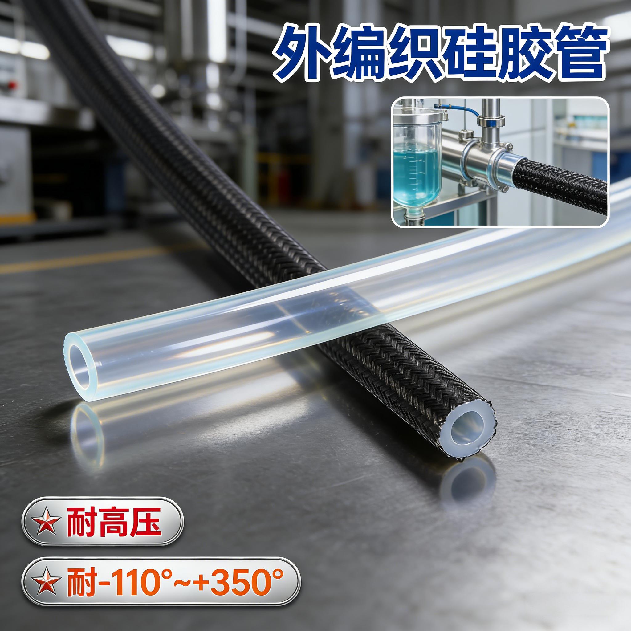 外编织硅胶软管