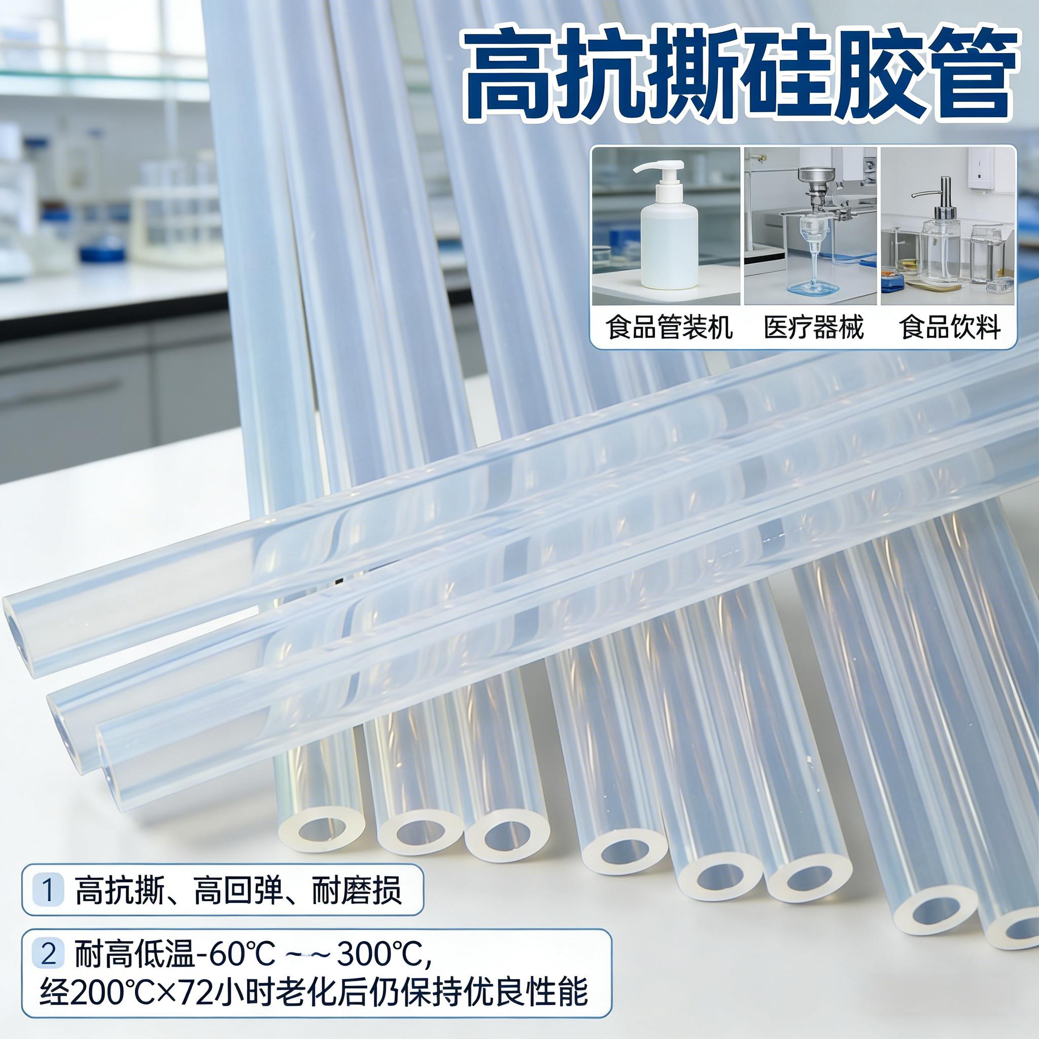 高抗撕硅胶管