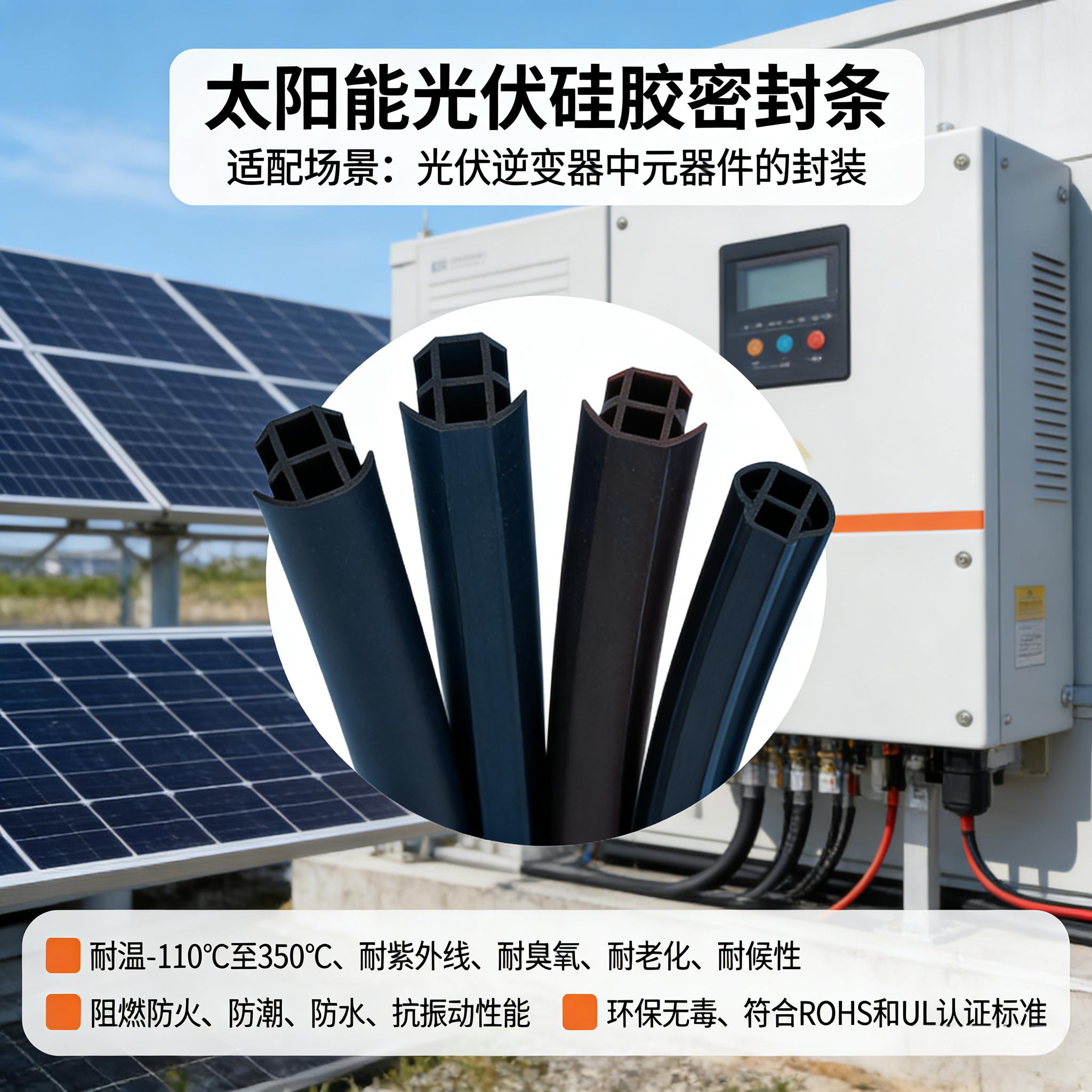 太阳能光伏硅胶密封条