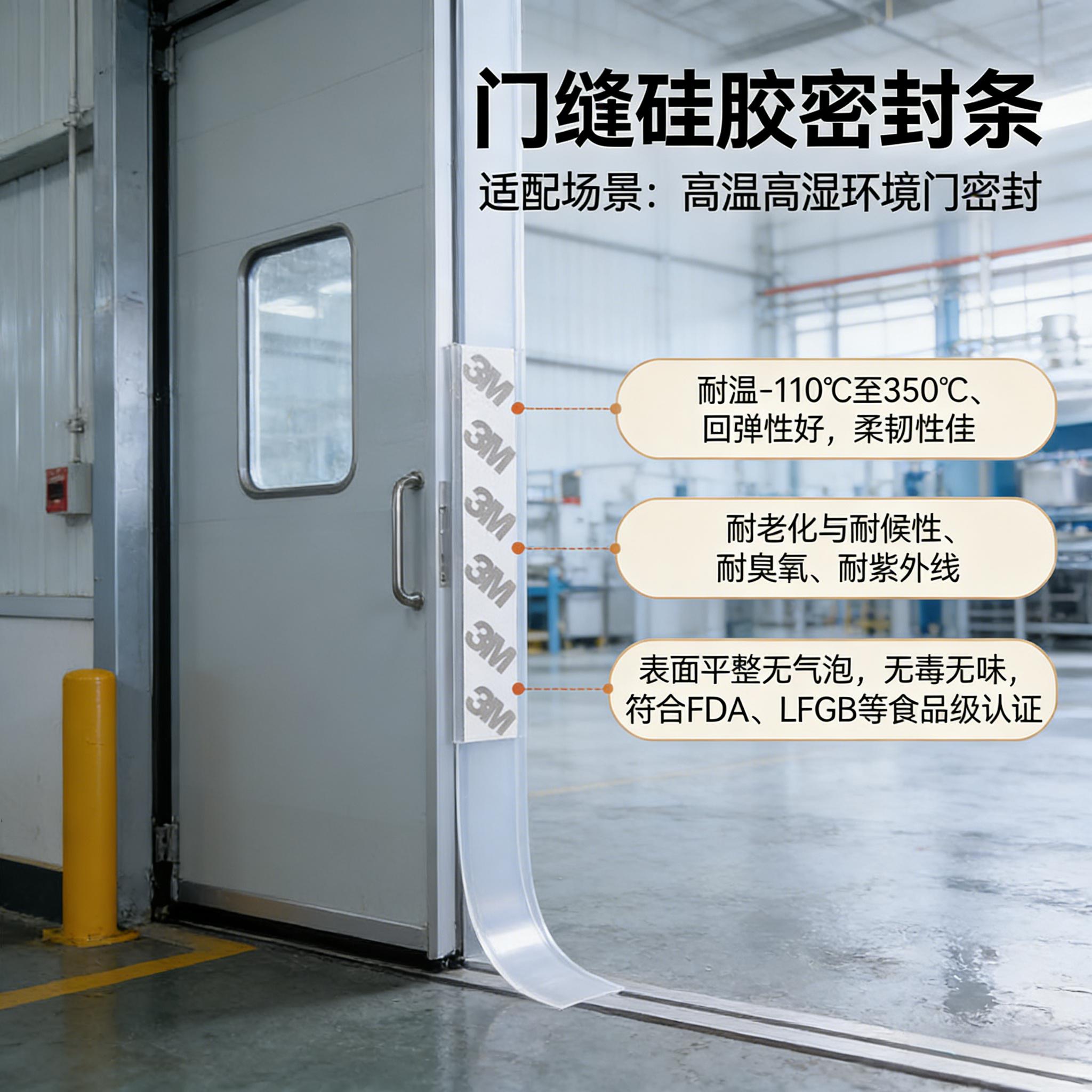 门缝硅胶密封条